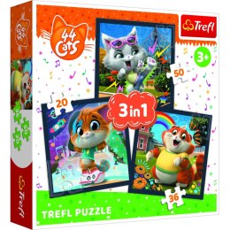 Trefl Puzzle Trefl 3w1 el. (34865)