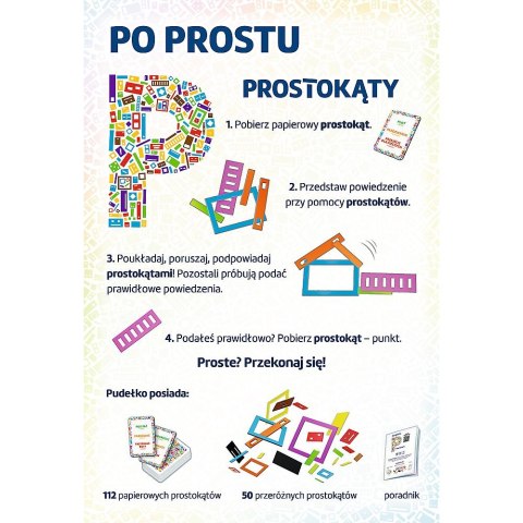 Trefl Gra strategiczna Trefl Po prostu P Prostokąty" Po prostu P Prostokąty (02437)