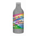 Bambino Farby plakatowe Bambino Bambino w butelce 500 ml kolor: srebrny 500ml 1 kolor. (srebrny)