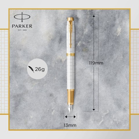 Parker Ekskluzywne pióro tłoczkowe Parker PEARL (2143649)