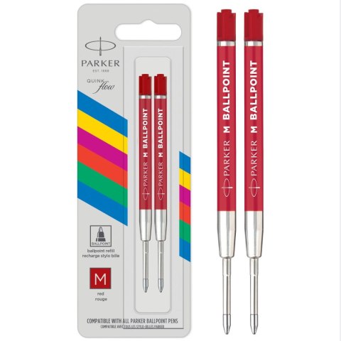 Parker Wkład do długopisu Parker ECO, czerwony Mmm (2166545)