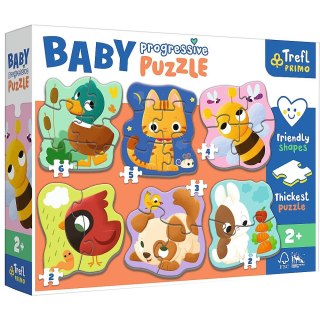 Trefl Puzzle Trefl baby Zwierzęta (44003)