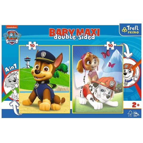 Trefl Puzzle Trefl Baby MAXI 2x10 Drużyna Paw Patro 20 el. (43003)