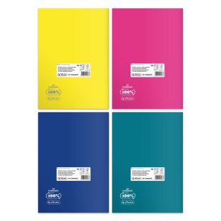 Herlitz Zeszyt Herlitz Colors Eco PP 9552381 A4 60k. 70g krata (400198132)