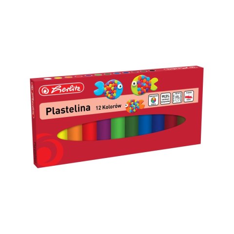 Herlitz Plastelina Herlitz 12 kol. 9588559 mix (300023217)