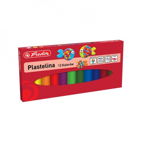 Herlitz Plastelina Herlitz 12 kol. 9588559 mix (300023217)