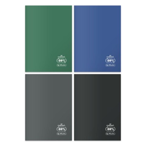 Herlitz Zeszyt Herlitz Ocean Colors Eco PP 9552407 A5 60k. 70g krata (400197971)