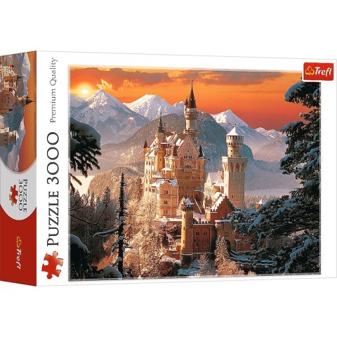 Trefl Puzzle Trefl zimowy zamek 3000 el. (33025)