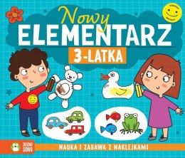 Zielona Sowa Książeczka edukacyjna Zielona Sowa Nowy elementarz 3-latka