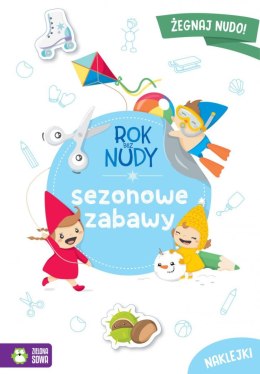 Zielona Sowa Książeczka edukacyjna Zielona Sowa Rok bez nudy. Sezonowe zabawy