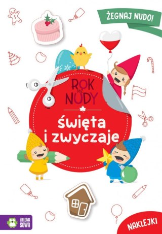 Zielona Sowa Książeczka edukacyjna Zielona Sowa Rok bez nudy. Święta i zwyczaje