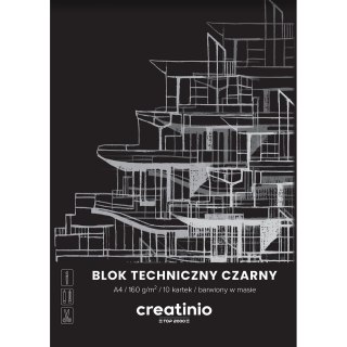 Top 2000 Blok techniczny Top 2000 Creatinio A4 czarny 160g 10k (400176681)