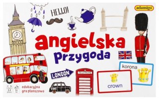 Adamigo Gra edukacyjna Adamigo Angielska przygoda