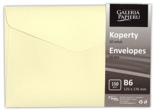 Galeria Papieru Koperta Galeria Papieru pearl kremowy B6 beżowy (280841) 10 sztuk