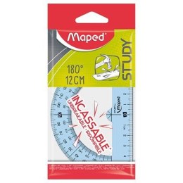 Maped Kątomierz Maped STUDY 12c-180 stopni 12cm (245910)