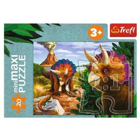 Trefl Puzzle Trefl Świat Dinozaurów 54 el. (56036)