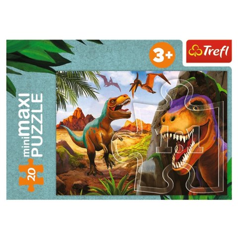 Trefl Puzzle Trefl Świat Dinozaurów 54 el. (56036)