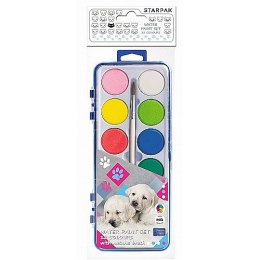 Starpak Farby akwarelowe Starpak Doggy 12 kolor. (447759)