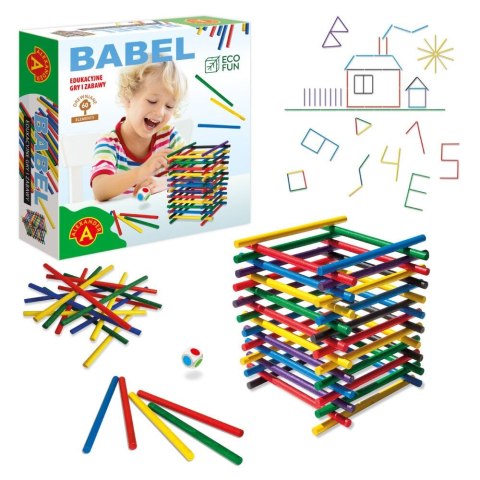 Alexander Gra edukacyjna Alexander Eco Fun - Babel gra drewniana