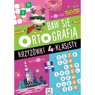 Aksjomat Książeczka edukacyjna Aksjomat Baw się ortografią. Krzyżówki 4-klasisty