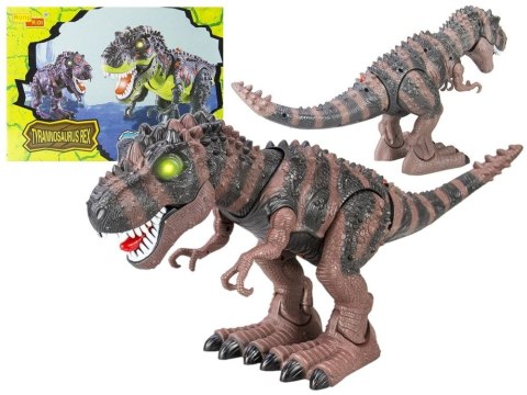 Lean Figurka Lean Dinozaur Na Baterie Tyranozaur Rex Chodzący Brązowy (361)