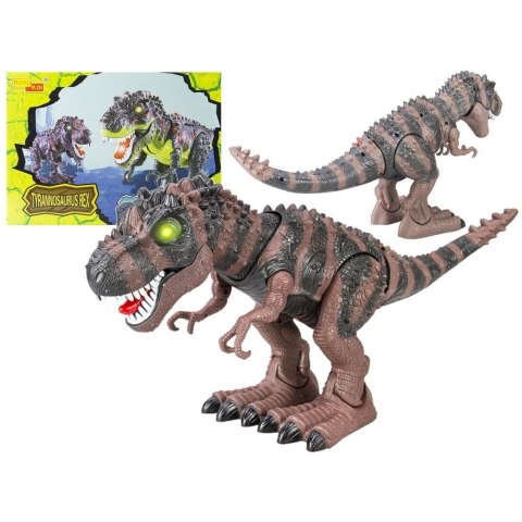 Lean Figurka Lean Dinozaur Na Baterie Tyranozaur Rex Chodzący Brązowy (361)