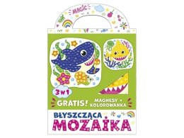 Ranok Creative Mozaika Ranok Creative Błyszcząca mozaika 3w1 - Kolorowe rekiny (9503007000)