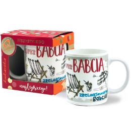 Kukartka Kubek porcelanowy z okazji Dnia Babci 300ml 