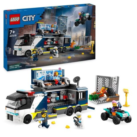 Lego Klocki konstrukcyjne Lego City Policyjna ciężarówka (60418)