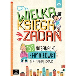 Aksjomat Książeczka edukacyjna Aksjomat 153 niebanalne łamigłówki dla mądrej główki