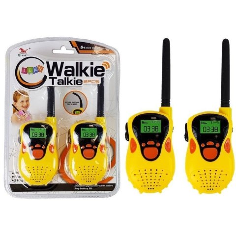 Lean Walkie-talkie Lean krótkofalówki 100m żółte (7605)