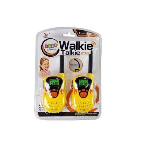 Lean Walkie-talkie Lean krótkofalówki 100m żółte (7605)