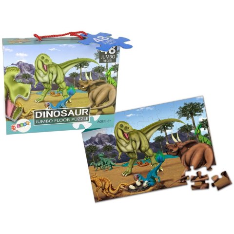 Lean Puzzle Lean dinozaury 48 el. (14116)