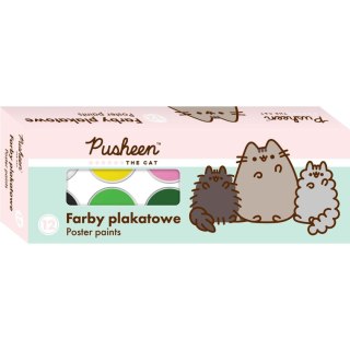 St.Right Farby plakatowe St.Right Pusheen 12k 20ml kolor: mix 20ml 12 kolor. (5903235658006)