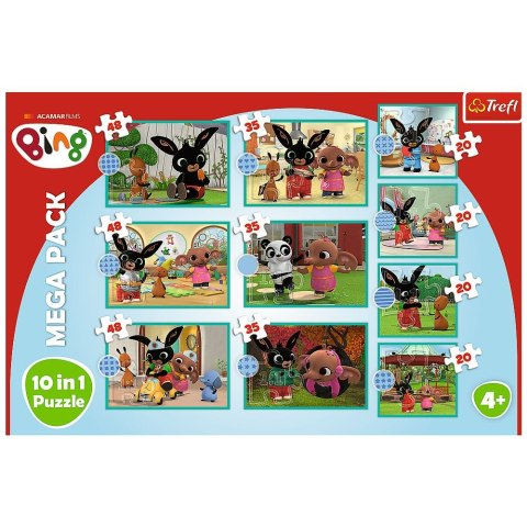 Trefl Puzzle Trefl Acamar Films Bing Co robi Bing? 10w1 el. (90393)