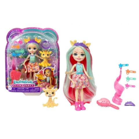 Mattel Lalka Mattel Enchantimals Żyrafa Lalka Deluxe [mm:] 150 (HNV29)