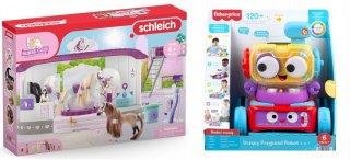 Mattel Pakiet PROMOCJA Mattel Salon Piękności Dla Koni + 	 42588+HCK41 (496163+609810)