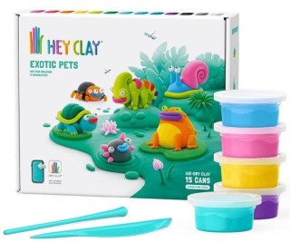 Tm Toys Masa plastyczna dla dzieci Tm Toys Hey Clay Egzotyczne zwierzęta mix (HLC15025CEE)