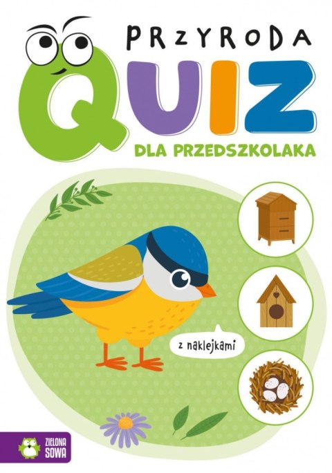 Zielona Sowa Książeczka edukacyjna Zielona Sowa Quiz dla przedszkolaka. Podróże