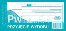 Michalczyk i Prokop Druk samokopiujący Michalczyk i Prokop przyjęcie wyrobu jednopozycyjne 1/3 A4 80k. (381-8)