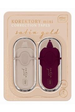 Bebe Korektor w taśmie (myszka) Bebe SATIN GOLD 15g 5902277318855 (2 szt)