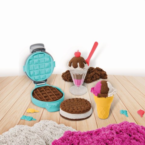 Spin Master Piasek kinetyczny Spin Master Kinetic Sand zestaw Ice cream (6059742)