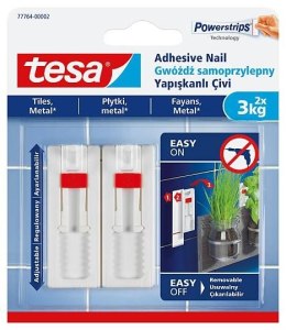 Tesa Plaster samoprzylepny Tesa gwóźdź regulowany do płytek (77764)