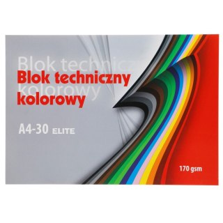 Kreska Blok techniczny Kreska A4 mix 30k