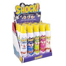 Tuban Śmieszna masa Tuban Shock Pianko-żel mix display 200ml (TU 3408)