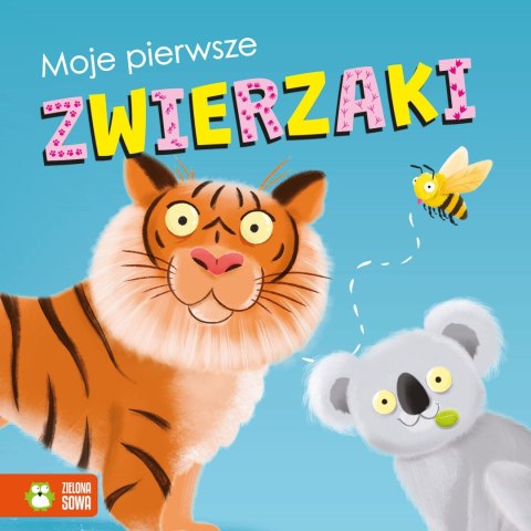 Zielona Sowa Książeczka edukacyjna Zielona Sowa Moje pierwsze zwierzaki