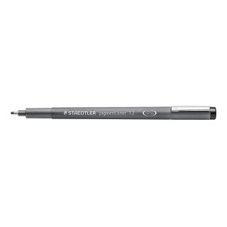 Staedtler Cienkopis kreślarski Staedtler pigmentowy 1,2 mm czarny 1,2mm 1kol. (S 308 12-9)