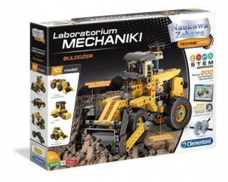 Clementoni Klocki konstrukcyjne Clementoni Laboratorium Mechaniki Buldożer (CLM50633)