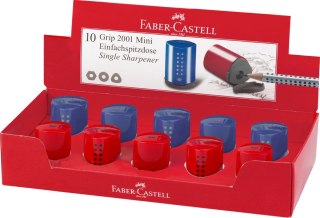 Faber Castell Temperówka Faber Castell Grip 2001 czerwona czerwony plastik (183710)