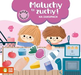 Zielona Sowa Książeczka edukacyjna Zielona Sowa Maluchy to zuchy. Na zakupach